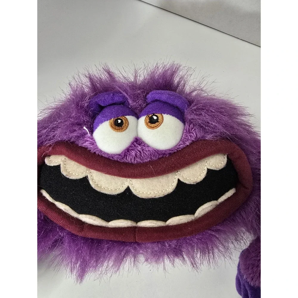 Disney Store Pixar Monsters Inc University Art Plush Purple Stuffed Animal